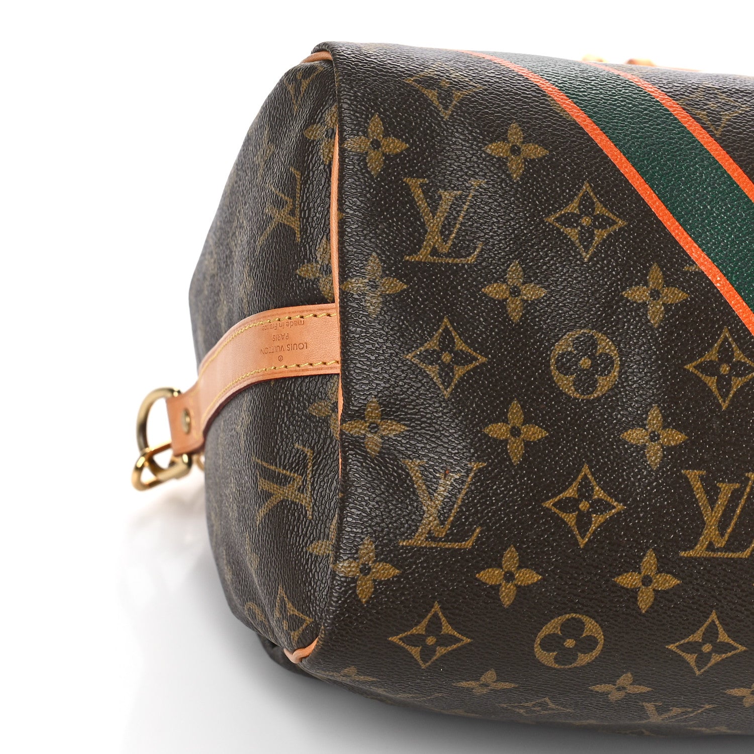 Louis Vuitton Monogram My LV Heritage Speedy Bandouliere 30 Green Orange 8 of 11