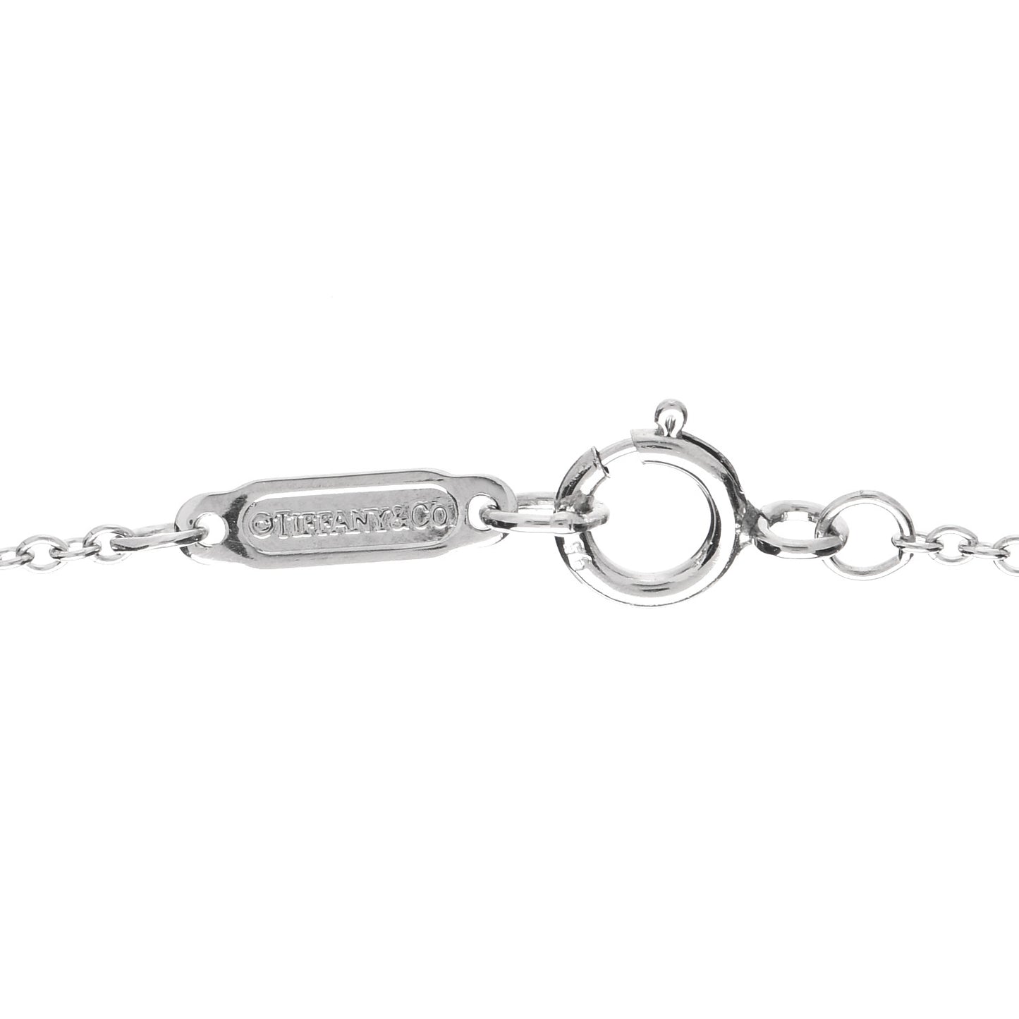 Platinum Diamond Mini Bow Pendant Necklace