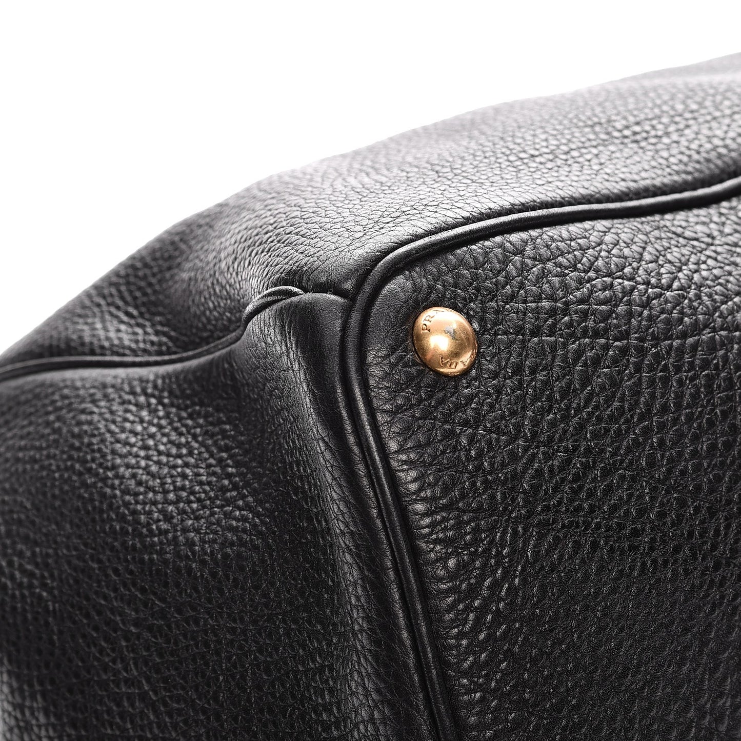 Vitello Daino Tote Nero Black
