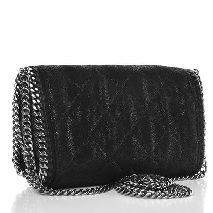 Stella McCartney Shaggy Deer Falabella Crossbody Bag Black 3 of 7