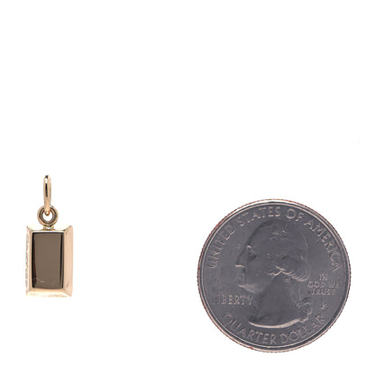 Cartier 18K Yellow Gold Bar Charm 2 of 6