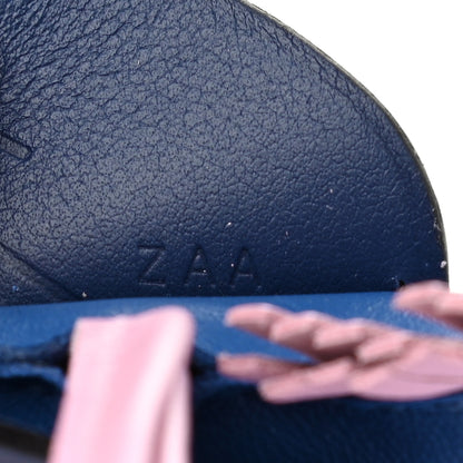 Hermes Milo Lambskin Grigri Rodeo Pegase Horse Bag Charm PM Bleu France Mauve Sylvestre Bleu Saphir 4 of 5