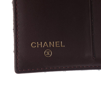Chanel Caviar Quilted Compact French Flap Wallet Black 6 of 13