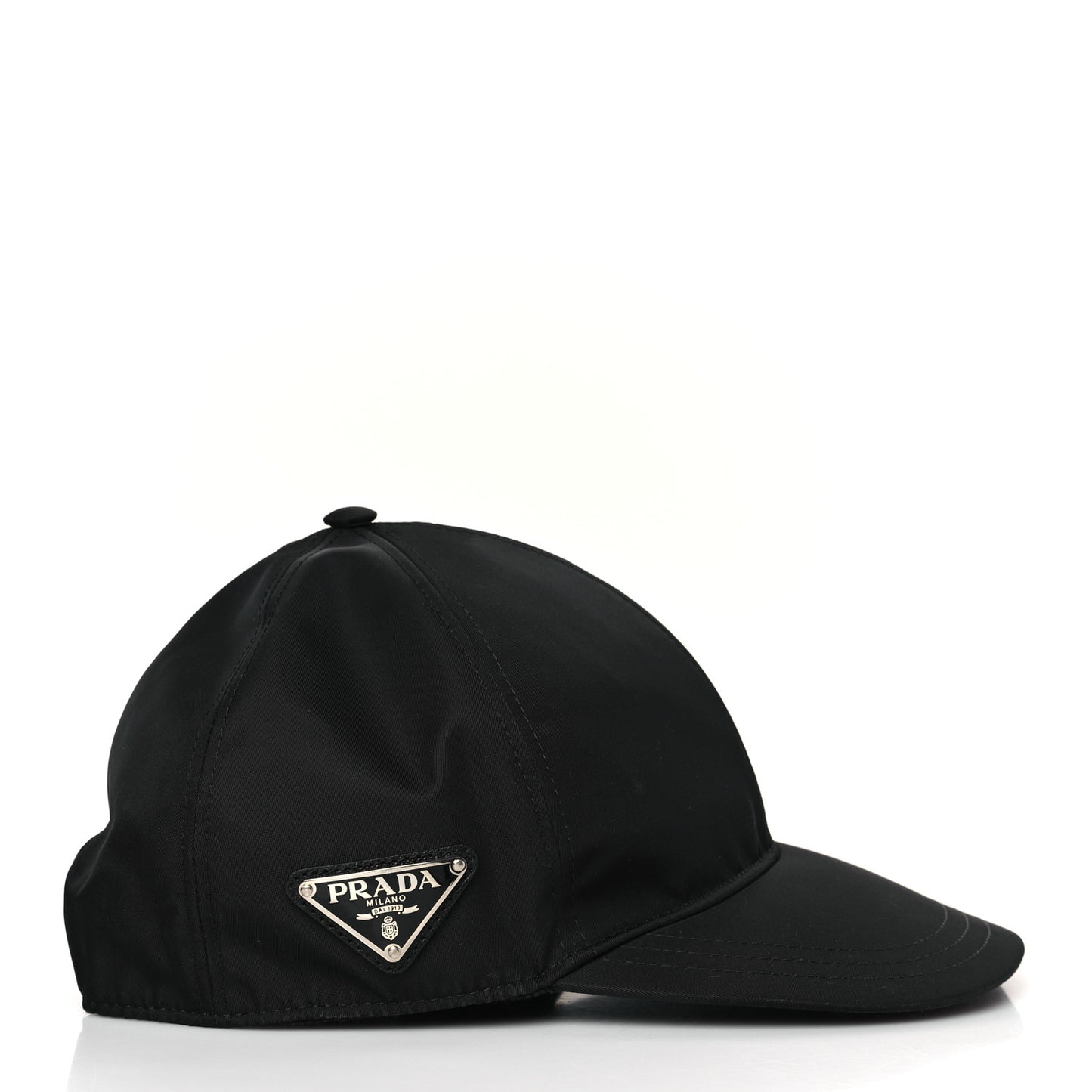 Re-Nylon Womens Baseball Cap M Black