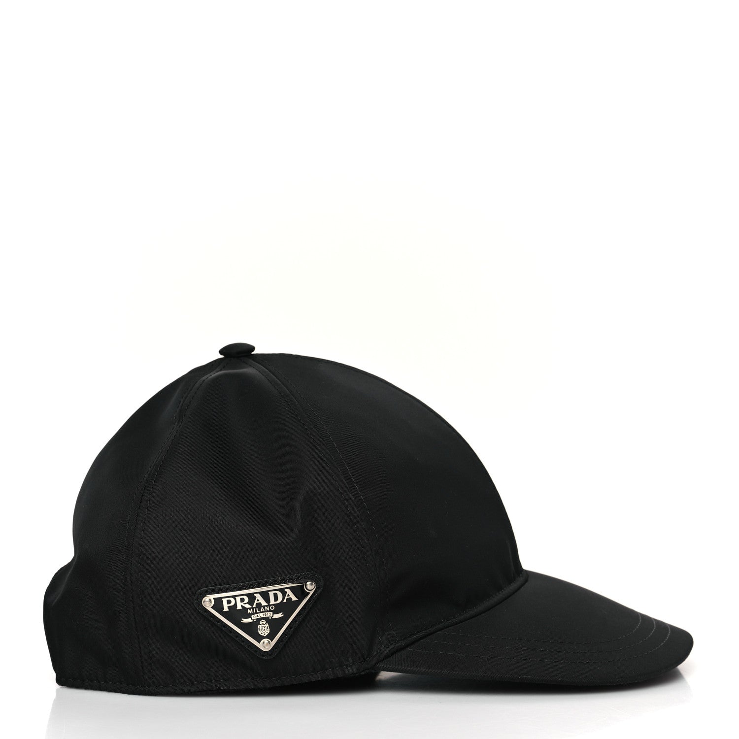 Prada Re-Nylon Womens Baseball Cap M Black 5 of 7