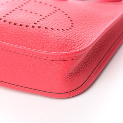 Hermes Taurillon Clemence Evelyne TPM Rose Extreme 9 of 10