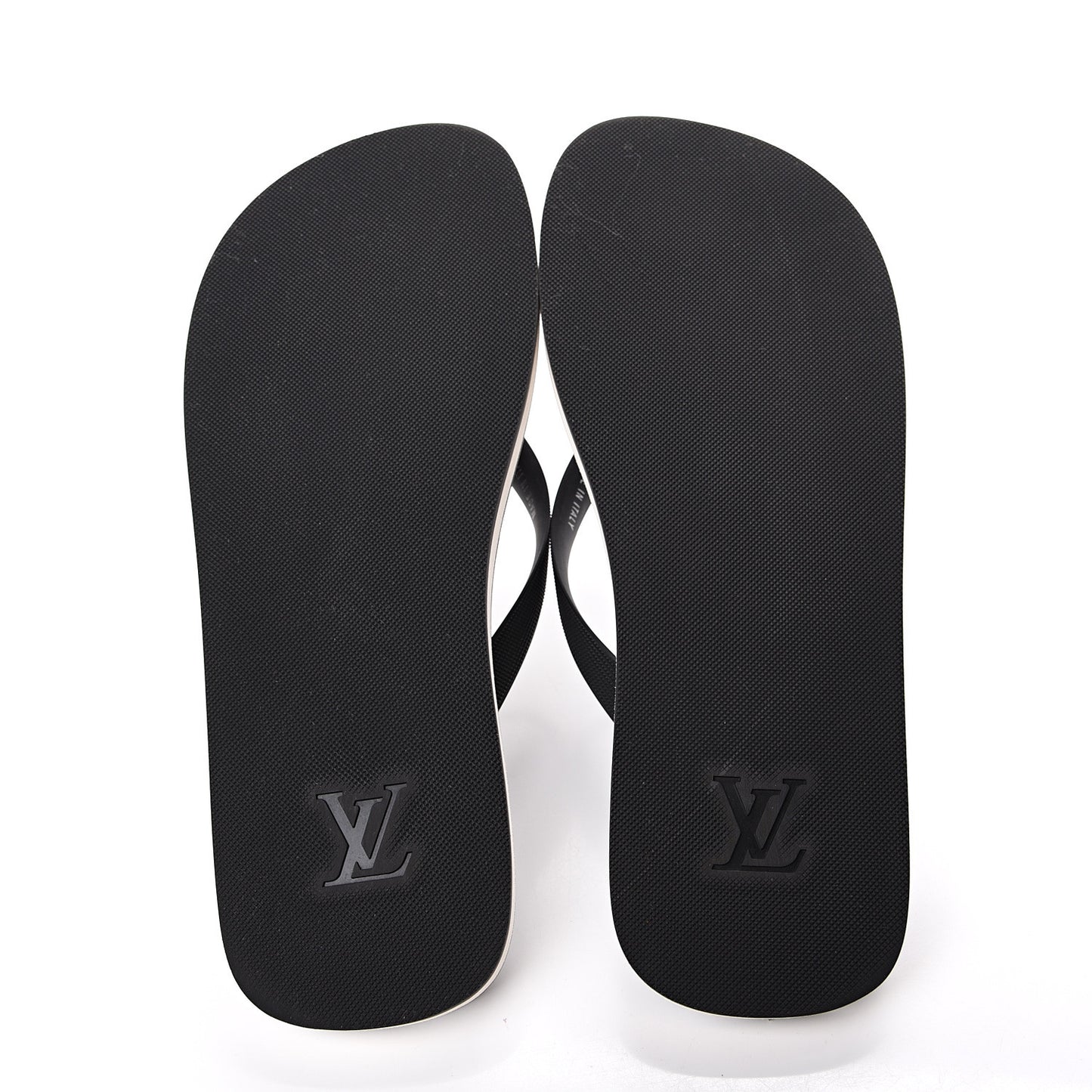 Rubber Mens Molitor Thong Sandals 8 Black