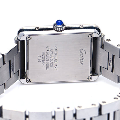 Cartier Stainless Steel 24mm Tank Solo Quartz Watch 4 of 6