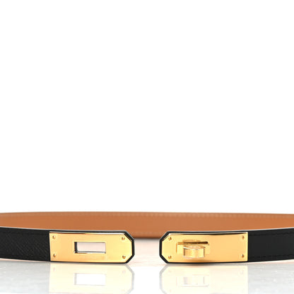 Hermes Epsom Kelly Belt Black 3 of 4