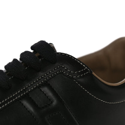 Hermes Calfskin Womens Quick Sneakers 38 Black 12 of 19