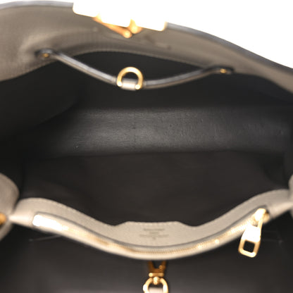 Louis Vuitton Taurillon Capucines MM Galet 5 of 9