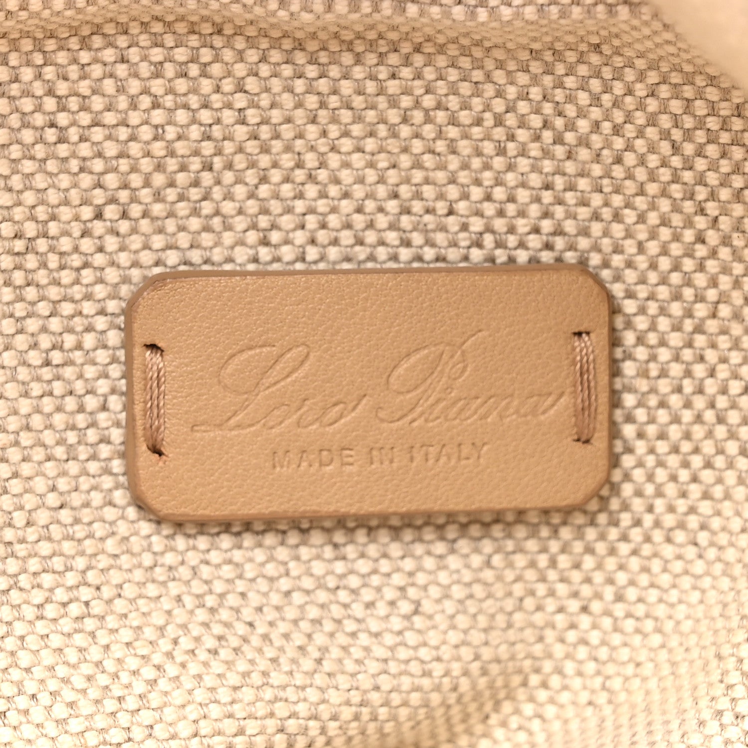 Loro Piana Cotton Raffia Puffy Pouch Clutch Bag 6 of 13