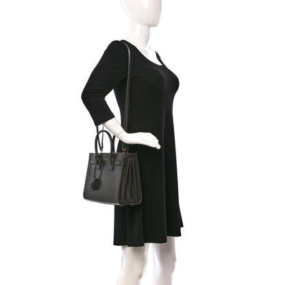 Saint Laurent Calfskin Baby Sac de Jour Pebble 2 of 9