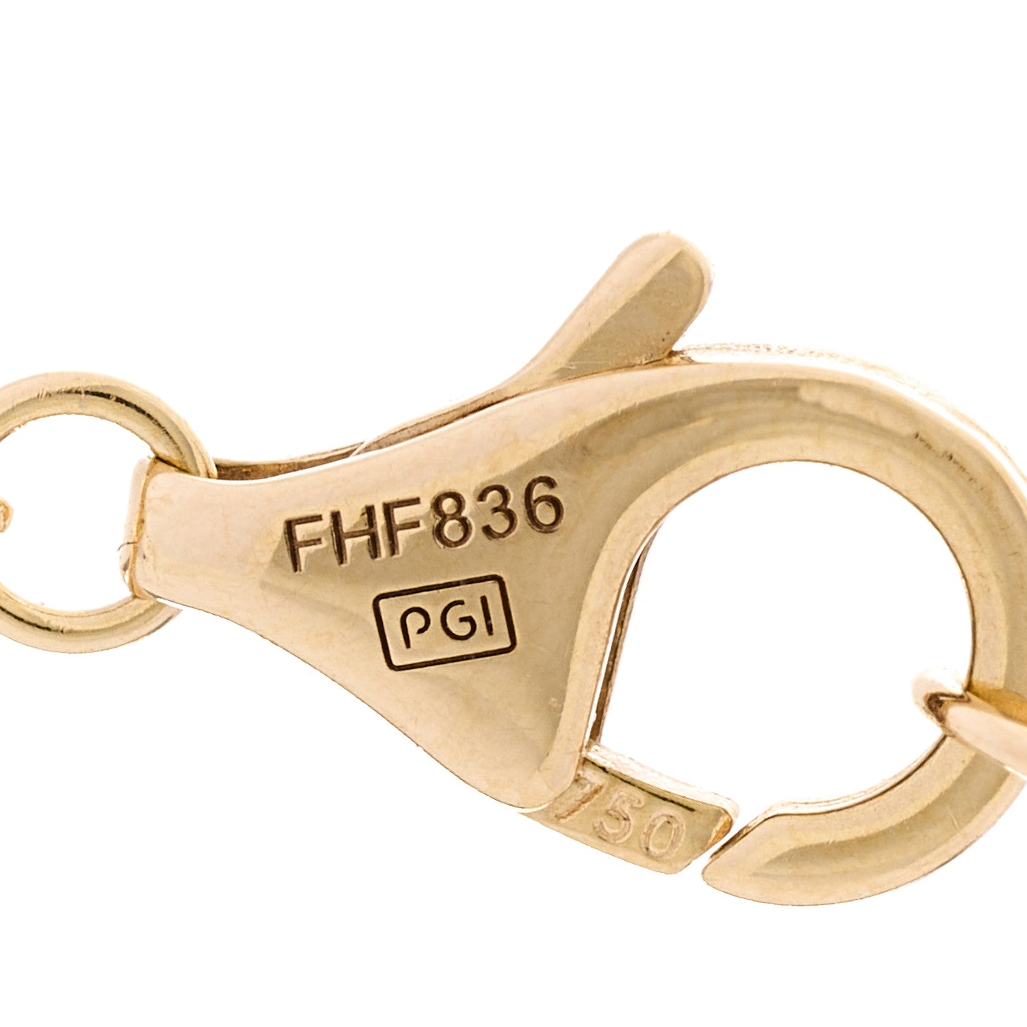 Cartier 18K Yellow Gold Diamond Mother of Pearl XS Amulette de