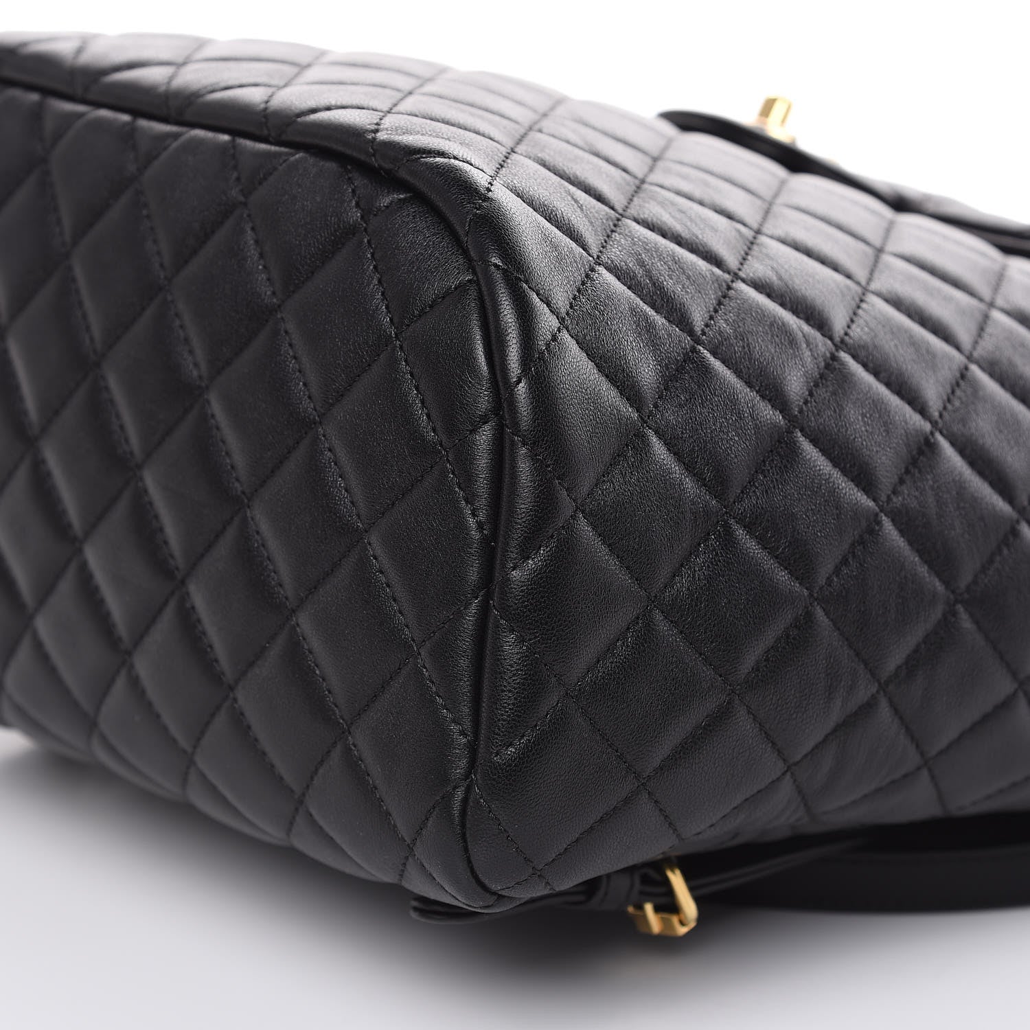 Chanel Lambskin Quilted Large Urban Spirit Backpack Black 10 of 10