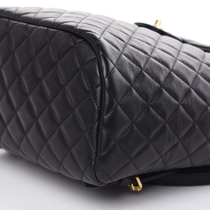 Chanel Lambskin Quilted Large Urban Spirit Backpack Black 10 of 10