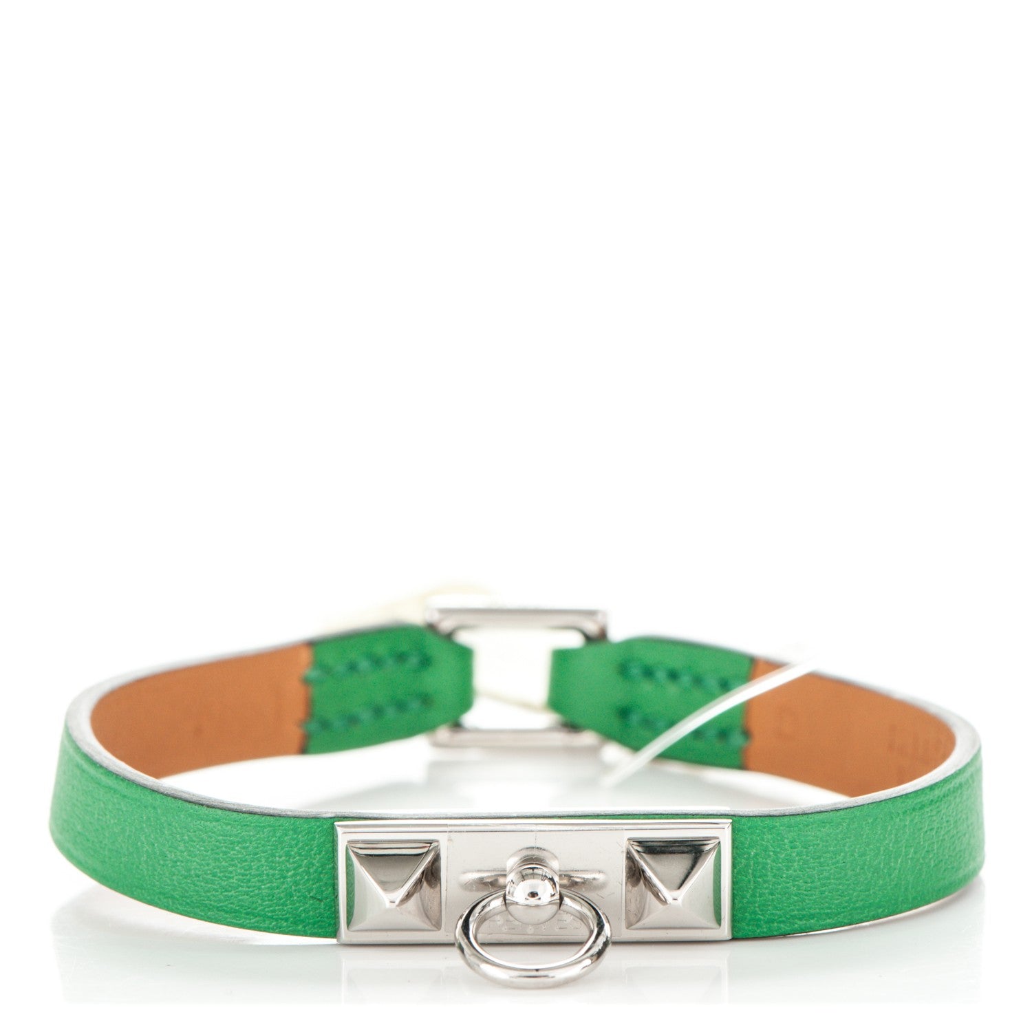 Hermes Veau Swift Micro Rivale Bracelet S Bambou 1 of 5