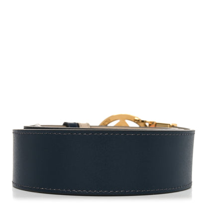 Fendi Vitello Liberty F is Fendi Bi-Color Reversible Belt Notturno Nuvola 2 of 7