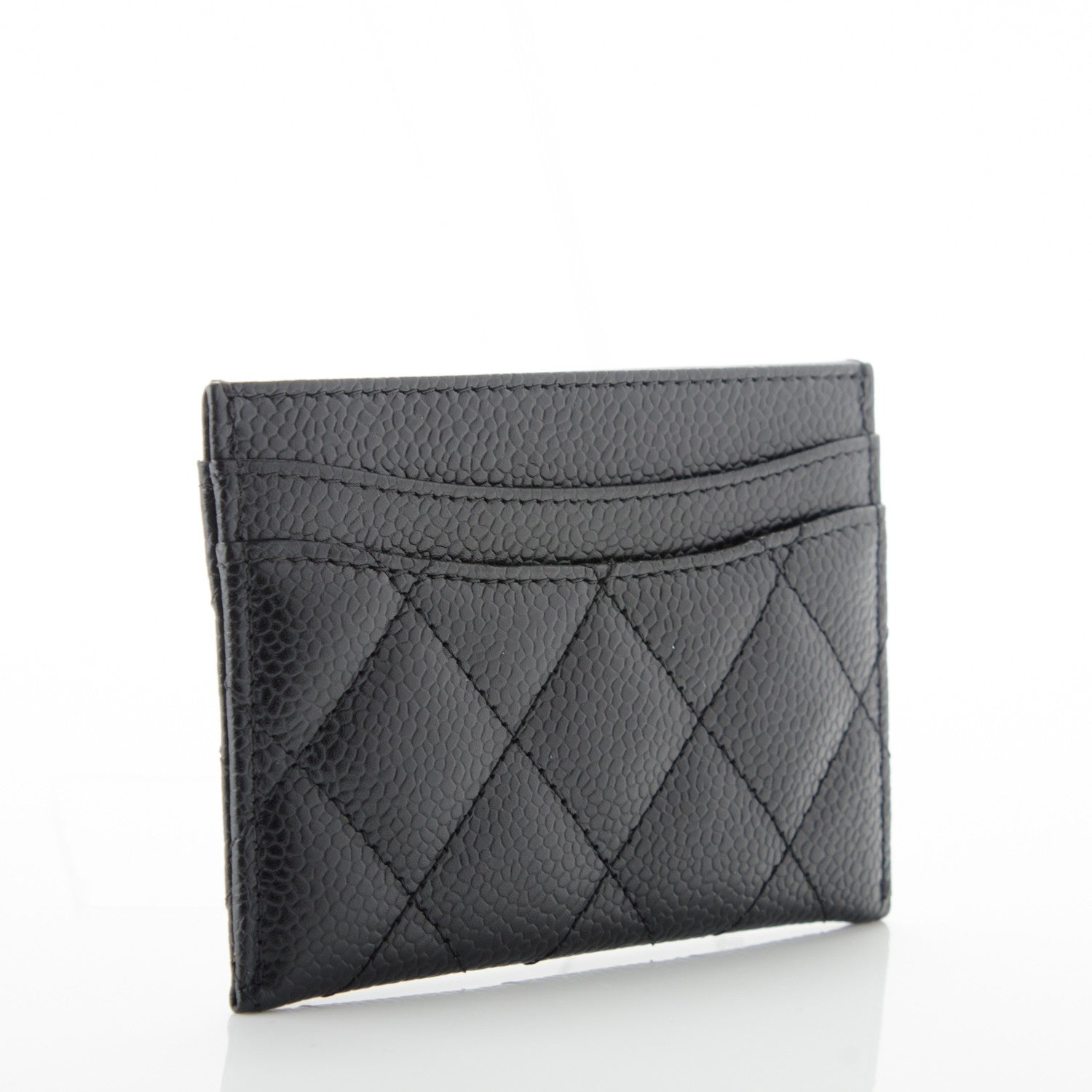 Chanel Caviar Quilted Card Holder Black 3 of 8