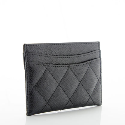 Chanel Caviar Quilted Card Holder Black 3 of 8