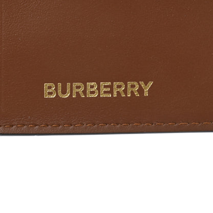 Burberry E-Canvas TB Print Folding Wallet Bridle Brown 8 of 8