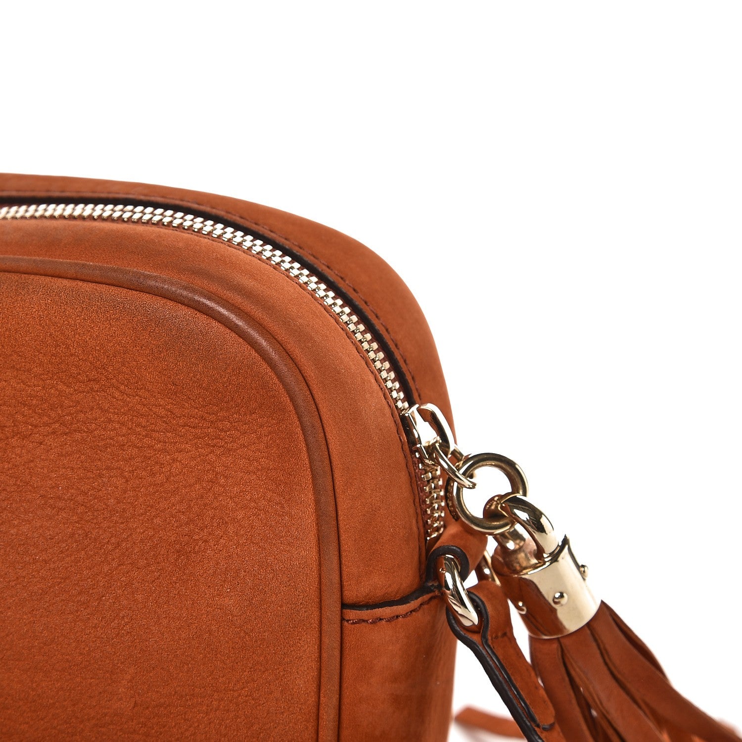 Gucci Vitello Range Small Soho Disco Bag Old Whisky 9 of 13