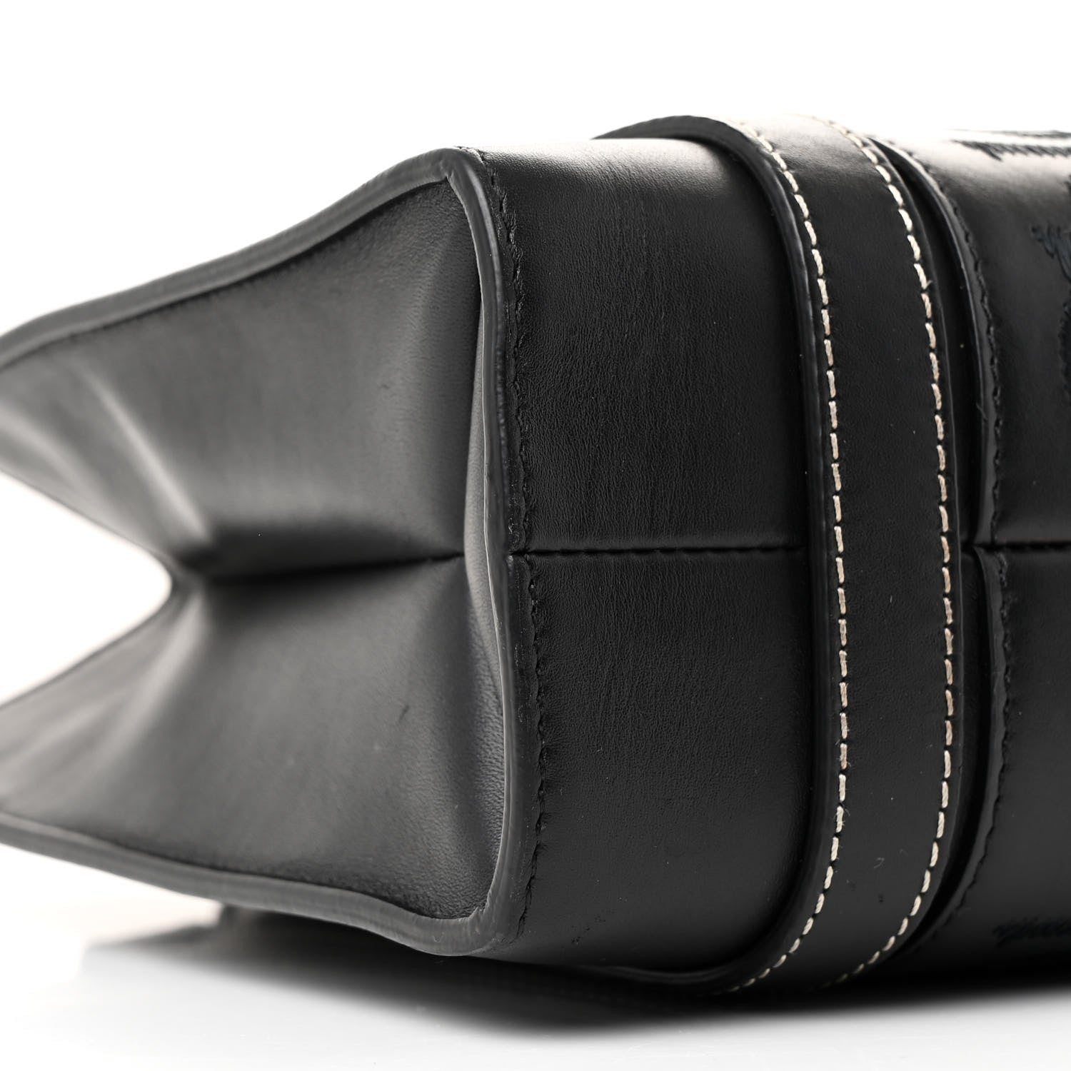 Chloe Calfskin Small Woody Tote Black 9 of 11