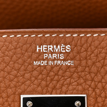 Hermes Togo Birkin 30 Gold 6 of 11