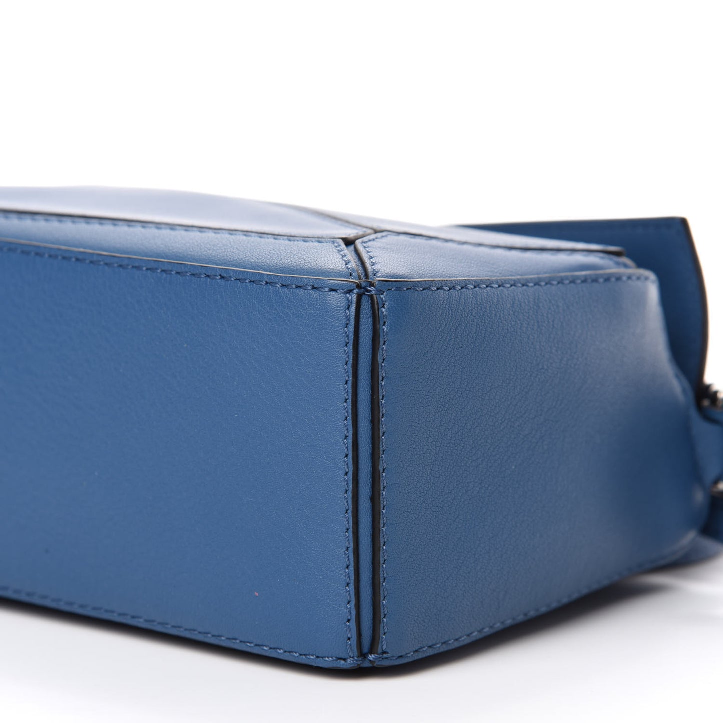 Calfskin Mini Puzzle Bag Blue
