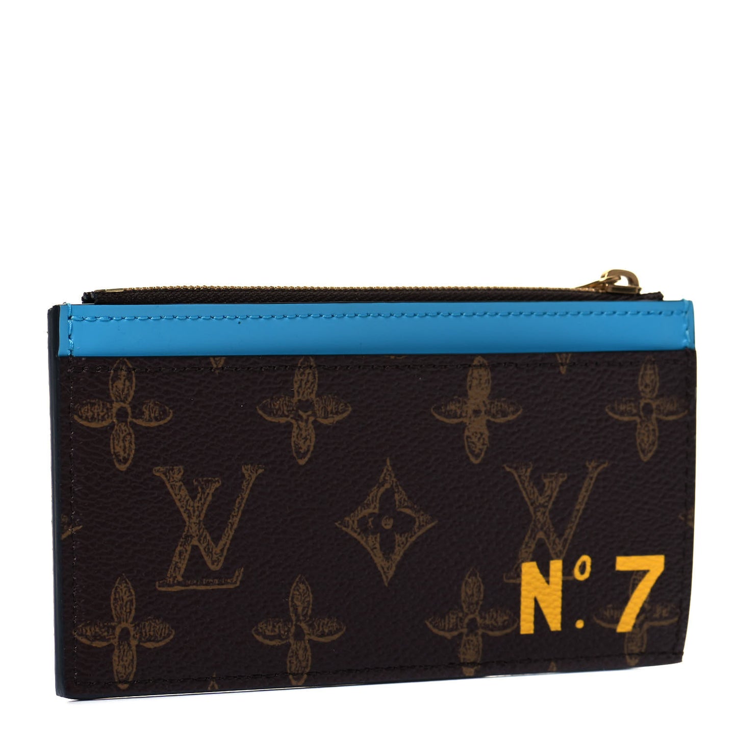 Monogram Vintage Calfskin Trunk L'œil Coin Card Holder