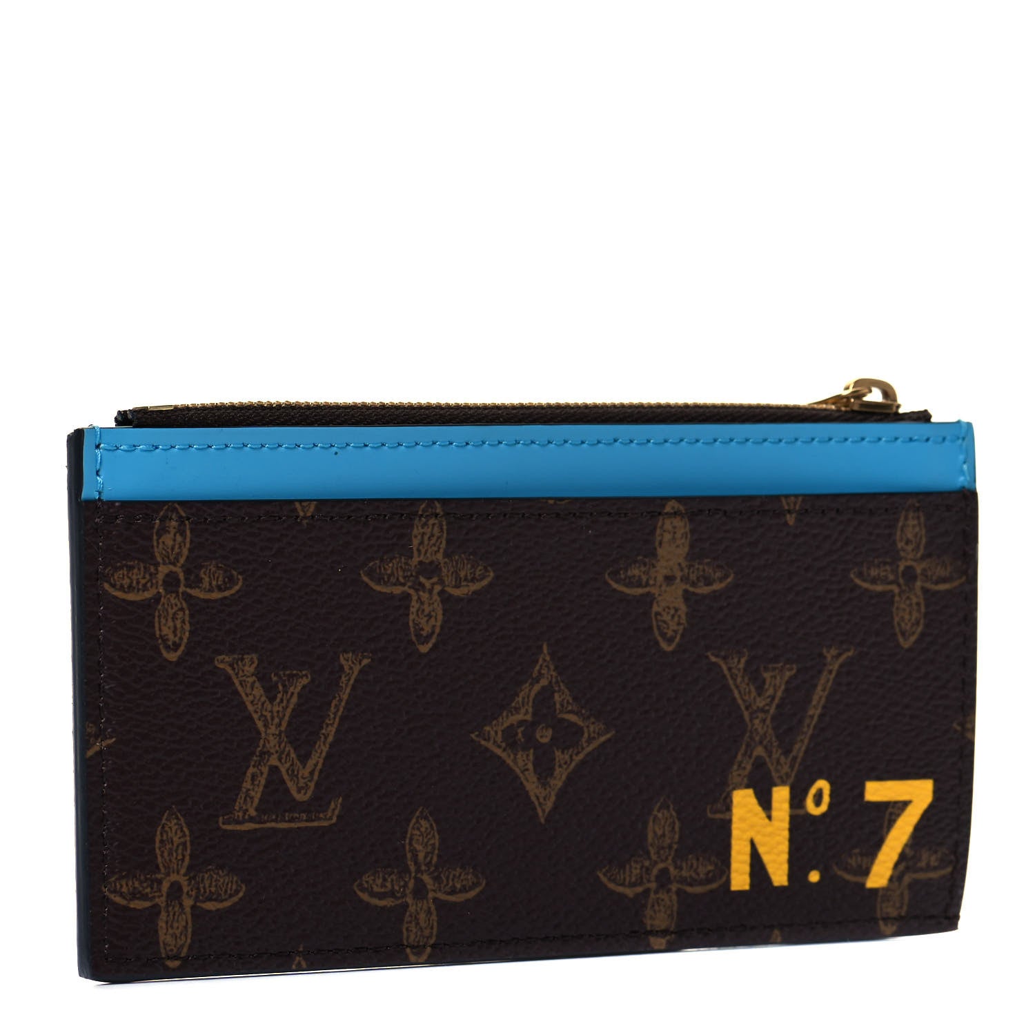 Louis Vuitton Monogram Vintage Calfskin Trunk L'œil Coin Card Holder 3 of 9