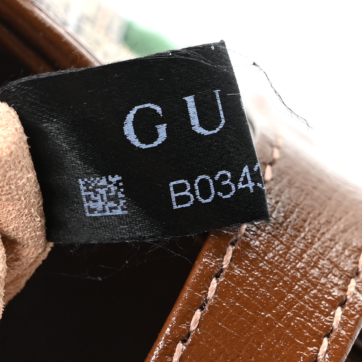 Gucci GG Supreme Monogram Azalea Calfskin Web Mini Jackie 1961 Hobo Beige Ebony Brown Sugar 7 of 10