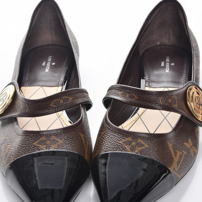 Louis Vuitton Monogram Magic Spell Ballerina Flats 40 Black 9 of 9