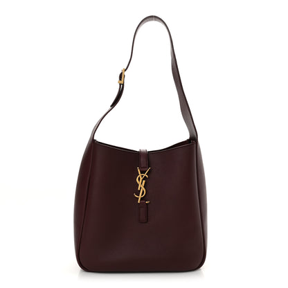 Saint Laurent Smooth Calfskin Small Le 5 A 7 Soft Hobo Rouge Legion 1 of 12