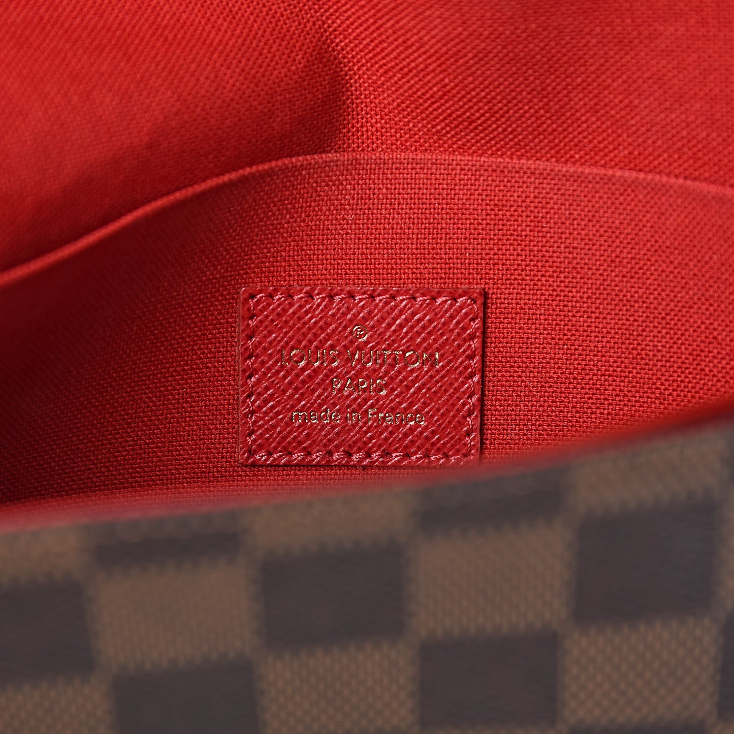 Damier Ebene LV Stories Pochette Felicie Chain Wallet