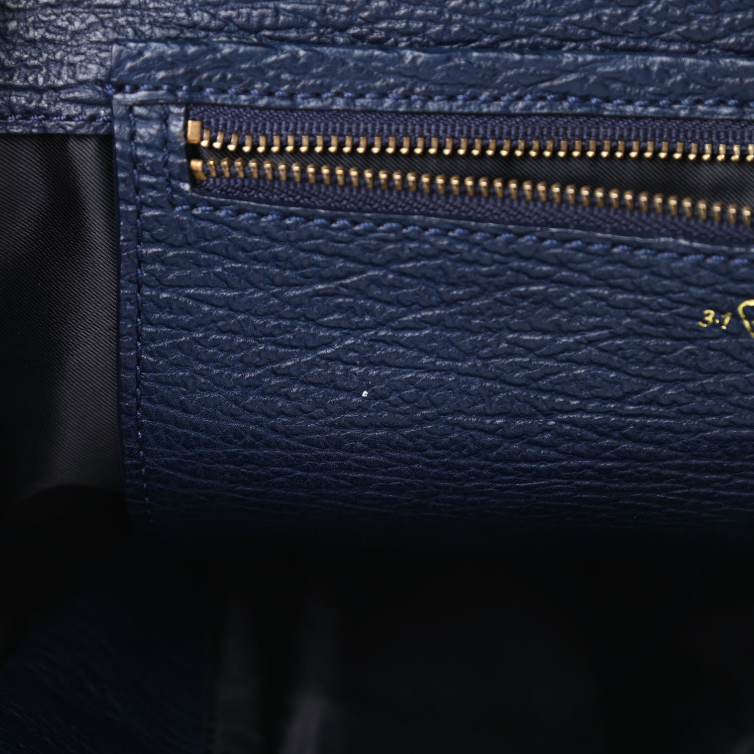 3.1 Phillip Lim Textured Calfskin Large Pashli Satchel Ink 13 of 19