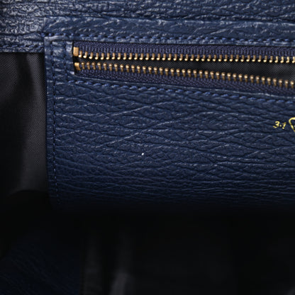 3.1 Phillip Lim Textured Calfskin Large Pashli Satchel Ink 13 of 19
