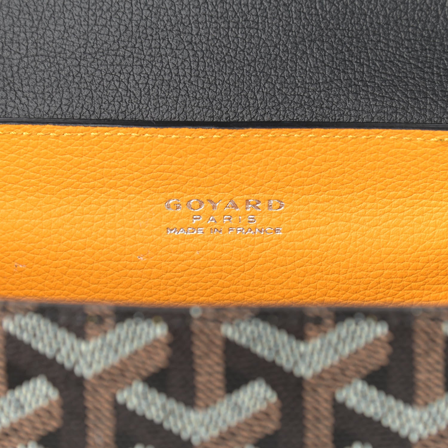 Goyard Goyardine Mini Saigon Black 10 of 11