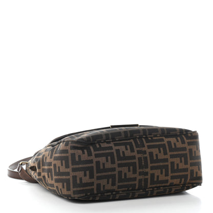 Fendi Zucca Vitello Artic Messenger Bag Tobacco Castagna 4 of 9