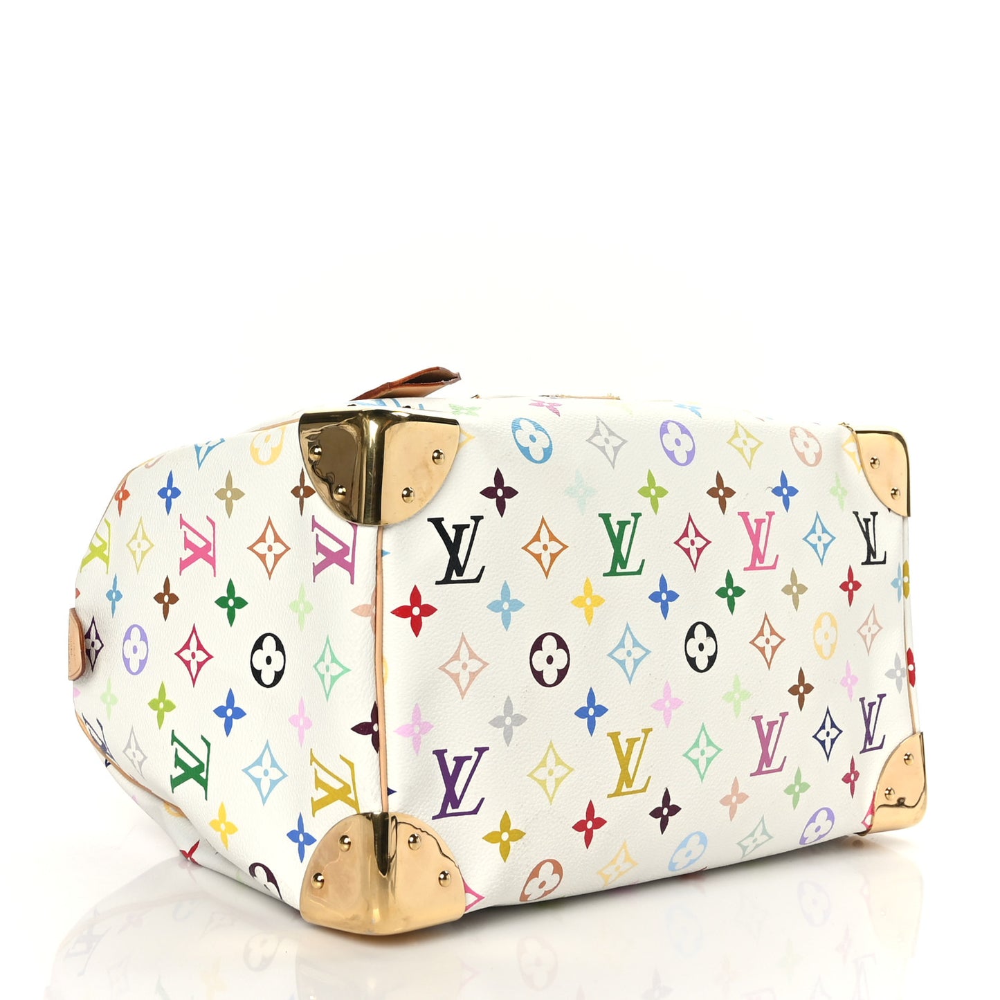 Monogram Multicolor Speedy 30 White