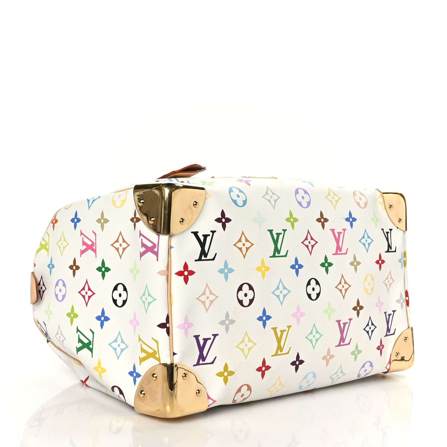 Louis Vuitton Monogram Multicolor Speedy 30 White 4 of 10