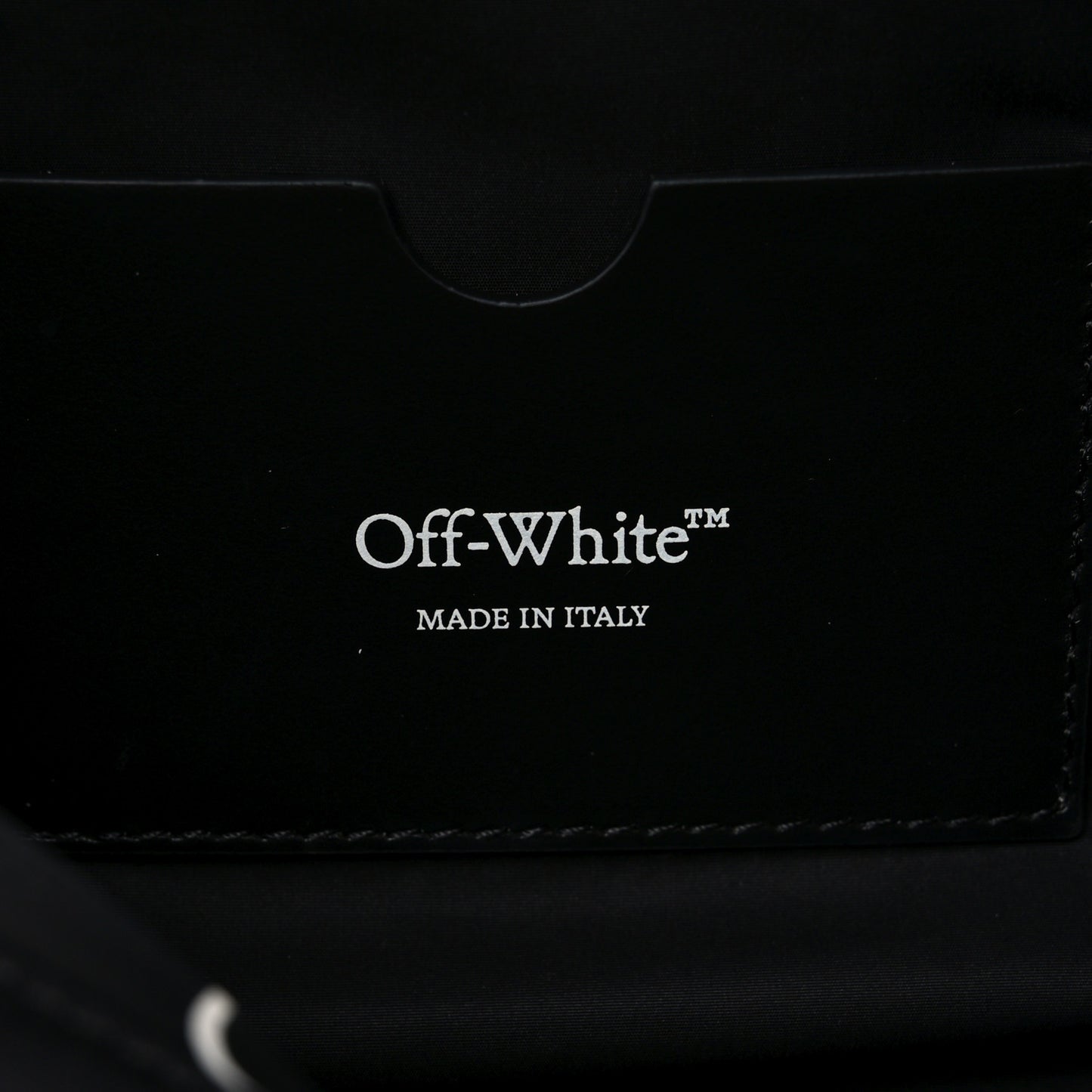 Nylon Logo Print Belt Bag Black