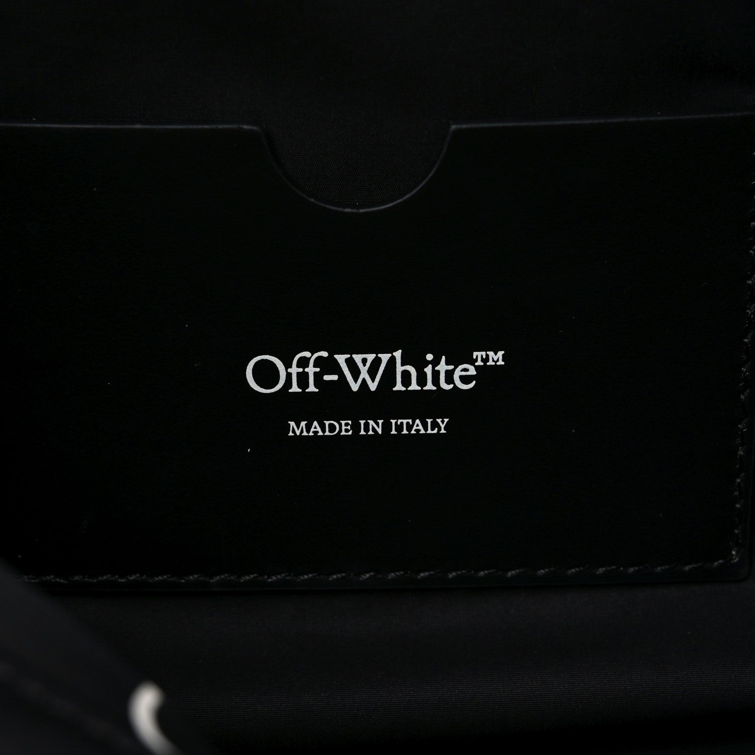 Off-White Nylon Logo Print Belt Bag Black 6 of 9