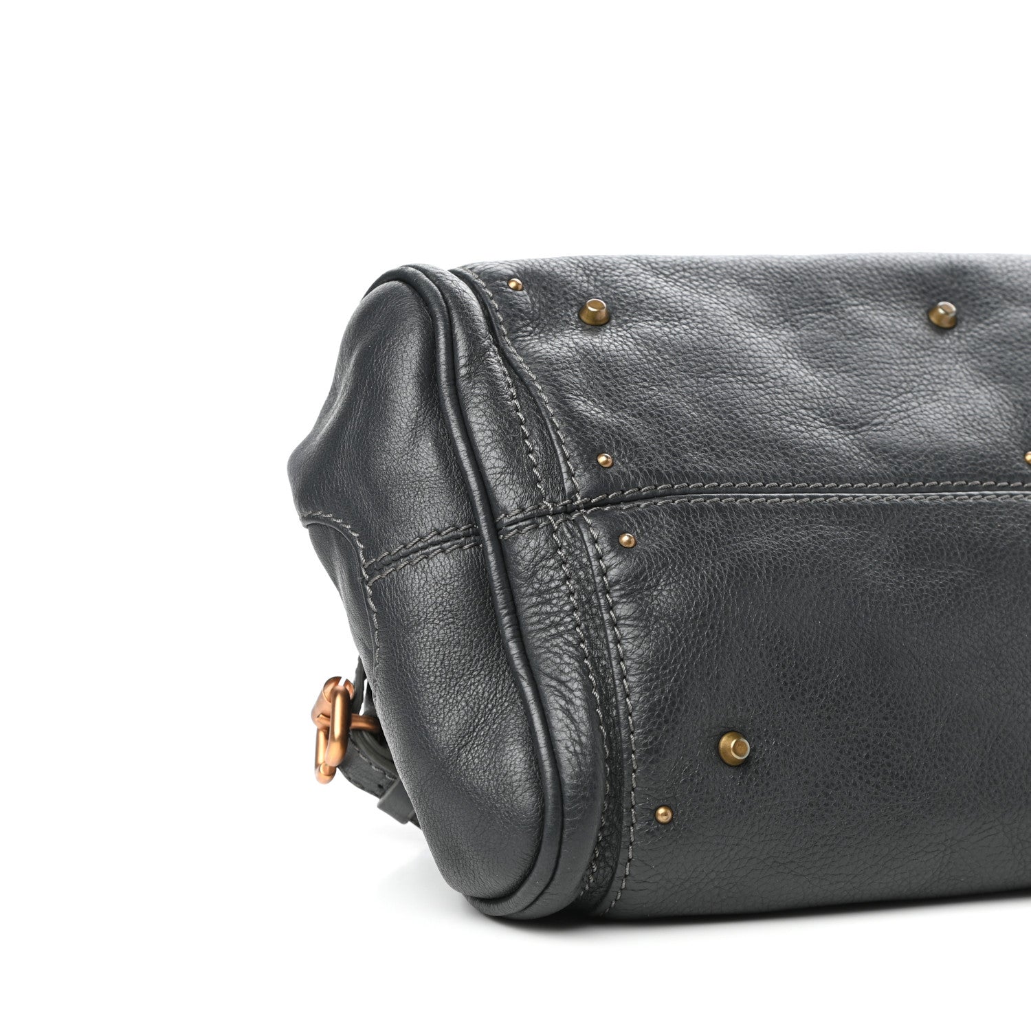 Chloe Calfskin Medium Paddington Satchel Black 7 of 8