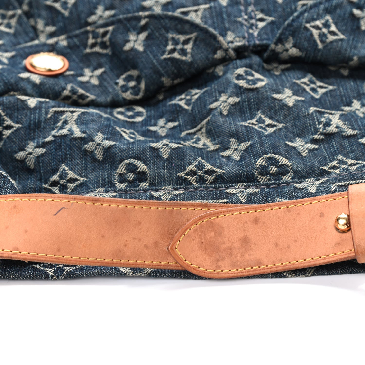 Louis Vuitton Denim Daily GM Gris Blue 10 of 12
