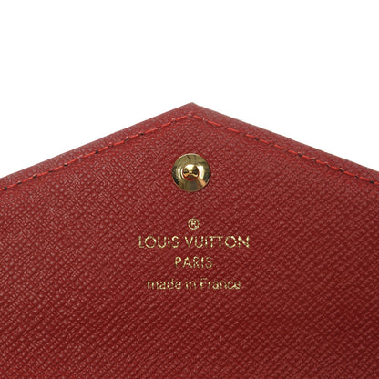 Louis Vuitton Monogram Daily Organizer Envelope Insert Red 6 of 7