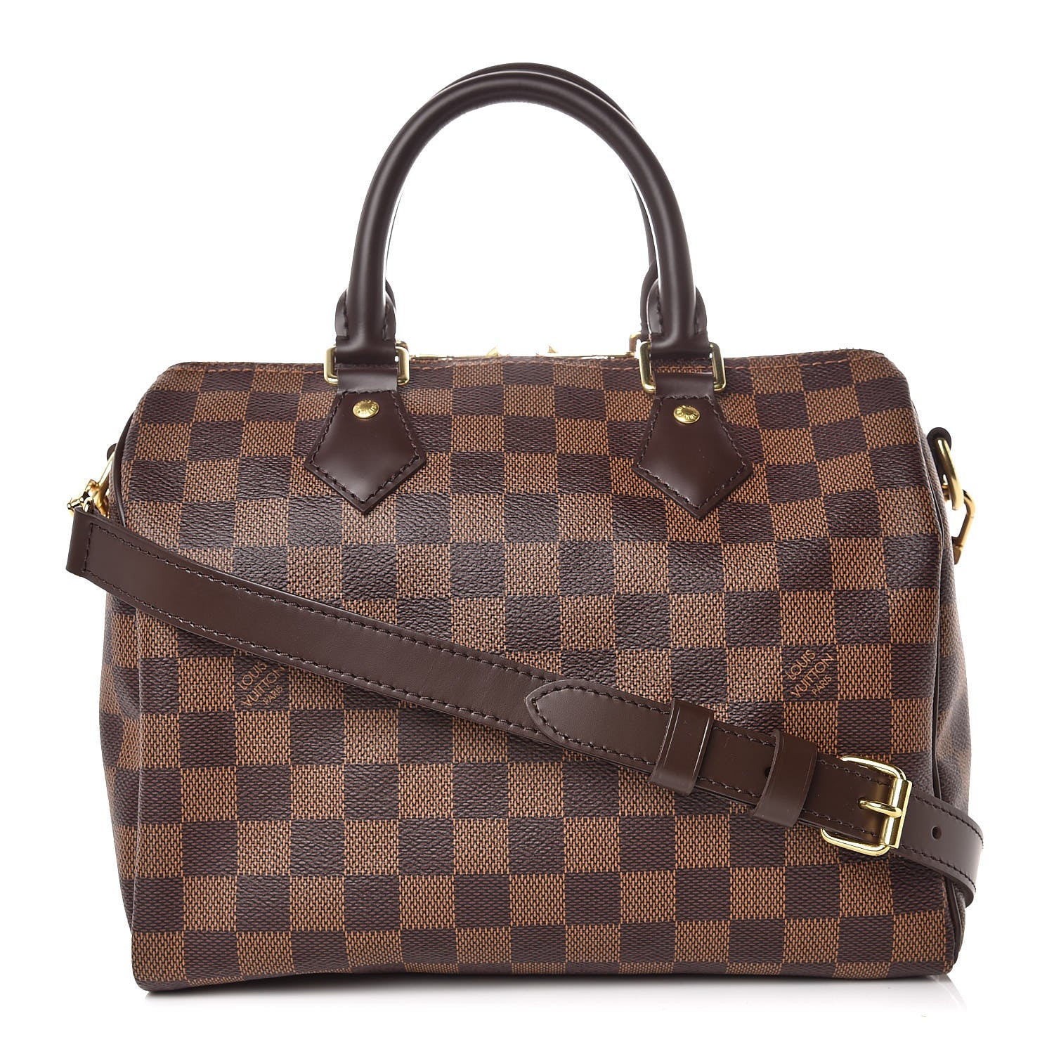 Louis Vuitton Damier Ebene Speedy Bandouliere 25 1 of 9