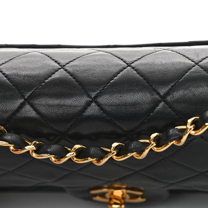 Chanel Lambskin Quilted Small Double Flap Black 17 of 17