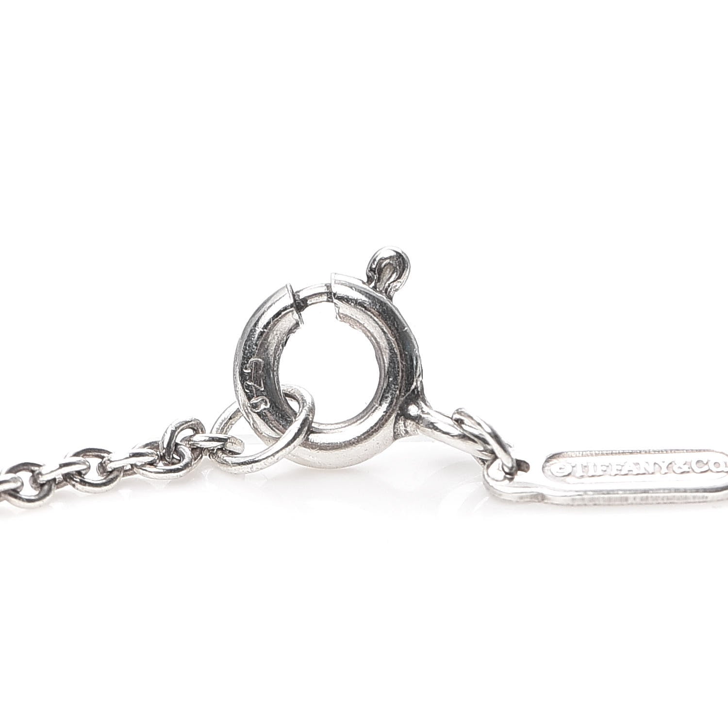 Tiffany Sterling Silver 1837 Interlocking Bracelet 4 of 7