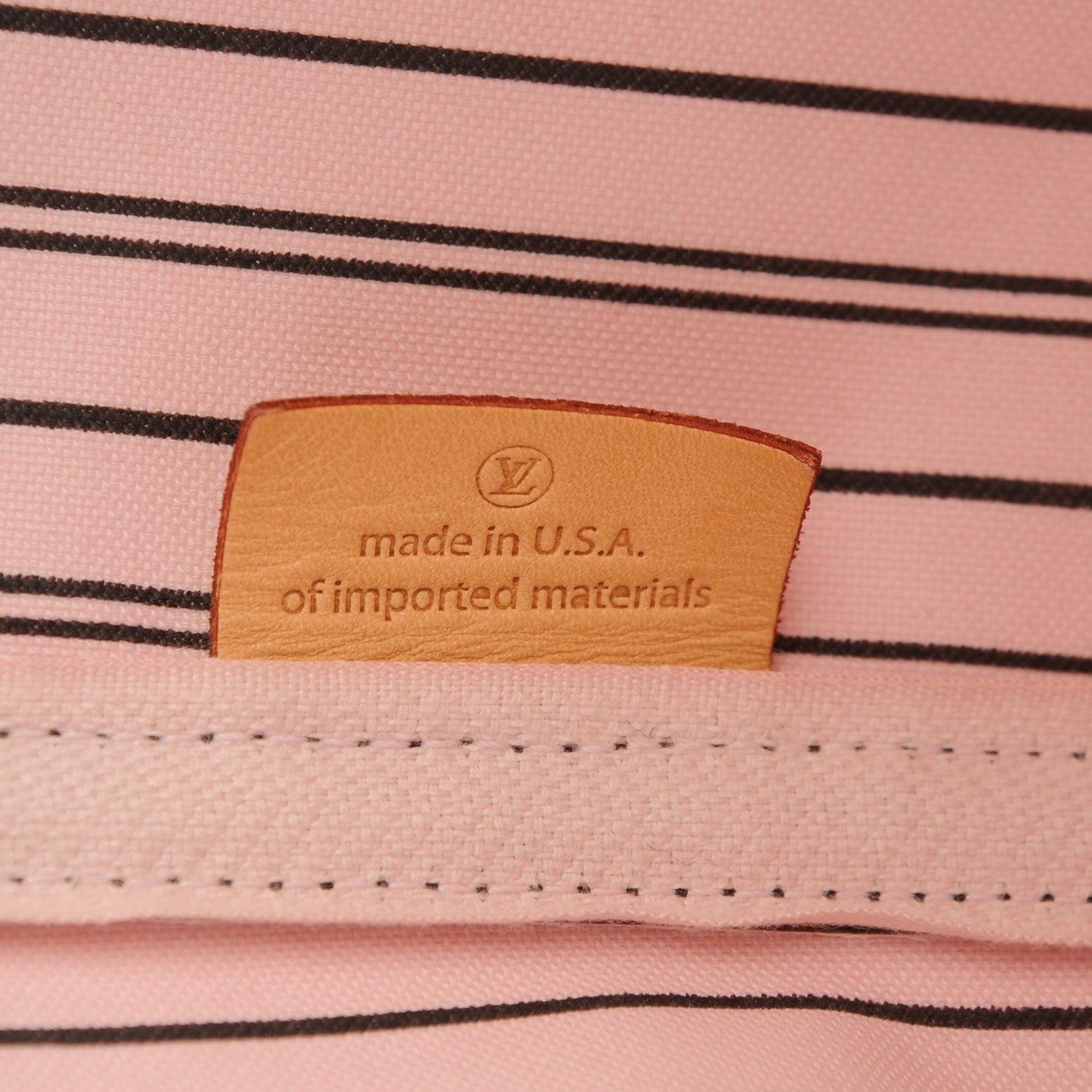 Louis Vuitton Monogram Neverfull MM Rose Ballerine 7 of 8